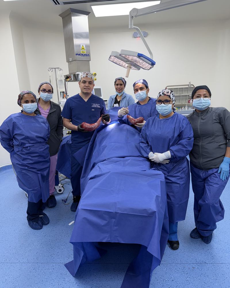 Quirófano equipado para cirugía laparoscópica